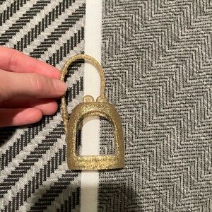 Gold glitter pocketbac holder
